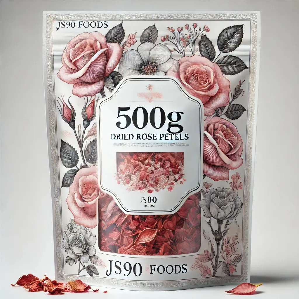 500gm Dried Rose Petals | Sukhi Gulab Pankhudiya | Natural & Fragrant for Culinary, Herbal, and Skincare Uses