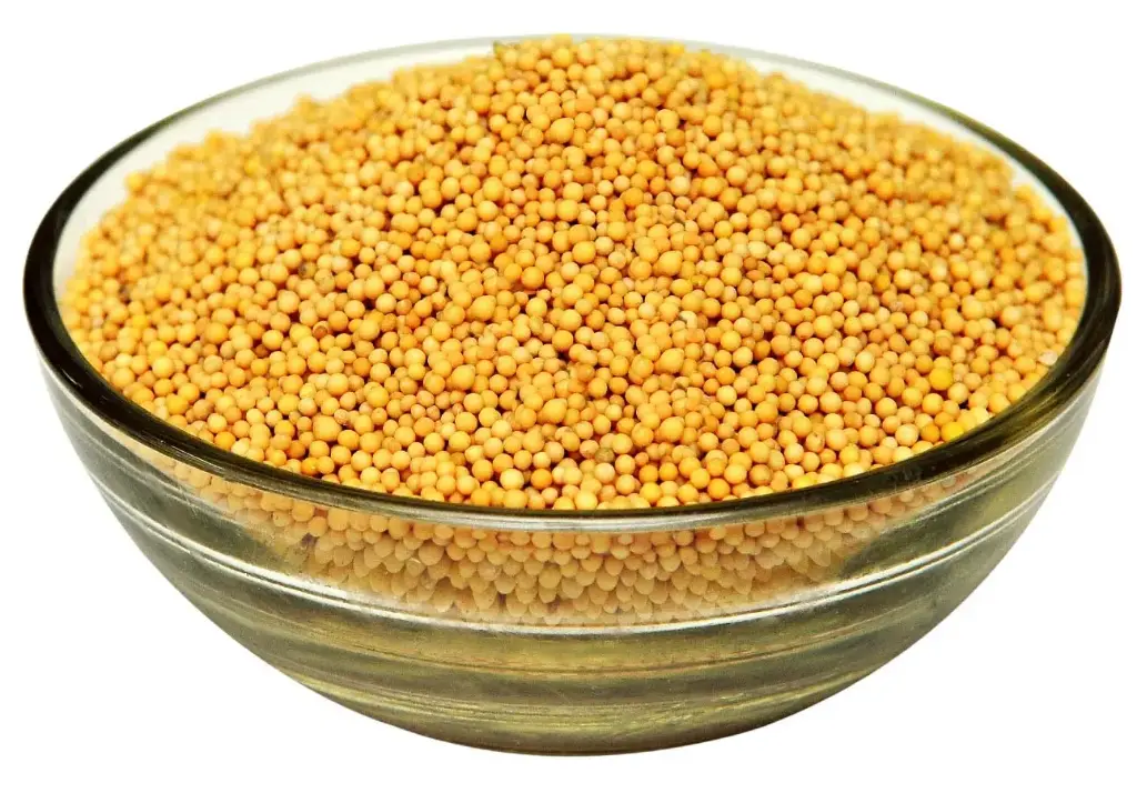 100GM Yellow Sarso (Rai, Peeli Mustard Seeds) – Mild & Aromatic Spice for Pickling, Cooking & Tadka